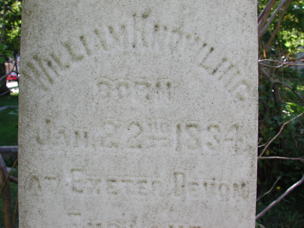 Headstone